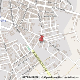 Mappa Via Filippo Turati, 73043 Copertino LE, Italia, 73043 Copertino, Lecce (Puglia)