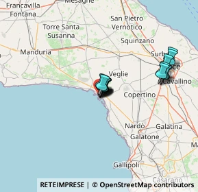 Mappa 73010 Porto Cesareo LE, Italia (10.09875)