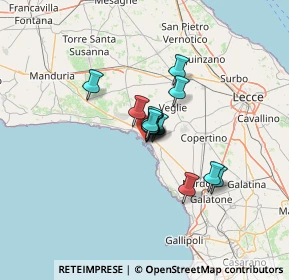 Mappa 73010 Porto Cesareo LE, Italia (7.70143)