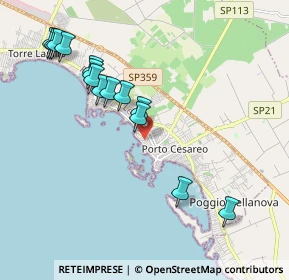 Mappa 73010 Porto Cesareo LE, Italia (2.245)