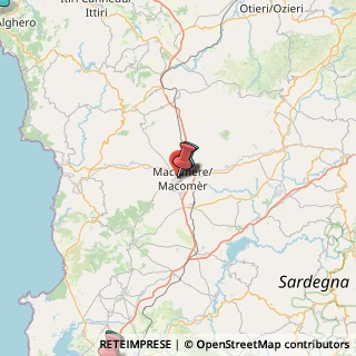 Mappa Via Bechi Luserna, 08015 Macomer NU, Italia (37.33923)
