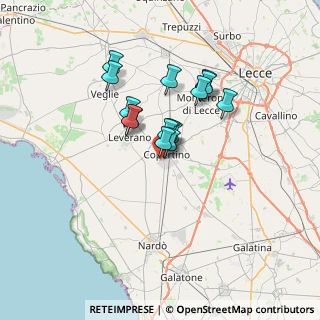 Mappa Zona, 73043 Copertino LE, Italia (5.33467)