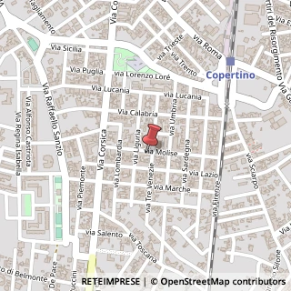 Mappa Via Molise, 26, 73043 Copertino, Lecce (Puglia)