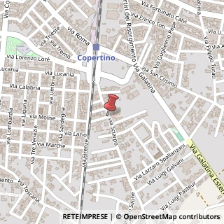 Mappa Via Sciarpo,  26, 73043 Copertino, Lecce (Puglia)