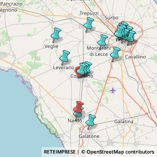 Mappa Via Casole, 73043 Copertino LE, Italia (9.954)