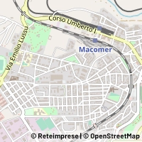 地図 Macomer