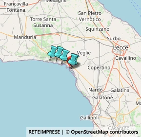 Mappa 73010 Porto Cesareo LE, Italia (36.208)