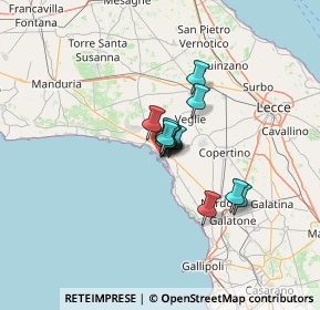 Mappa 73010 Porto Cesareo LE, Italia (7.00077)