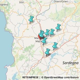Mappa Via Tintoretto, 08015 Macomer NU, Italia (9.94455)