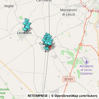 Mappa Via Scotellaro, 73043 Copertino LE, Italia (2.29273)