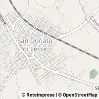 Map San Donato di Lecce