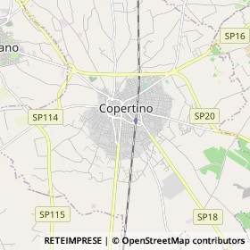 Mappa Copertino