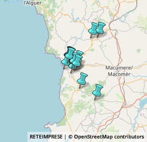 Mappa Via Montiggiu, 09090 Suni NU, Italia (6.92231)