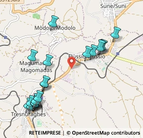 Mappa Via Montiggiu, 09090 Suni NU, Italia (1.301)