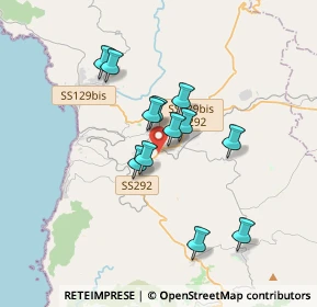 Mappa Via Montiggiu, 09090 Suni NU, Italia (3.0175)
