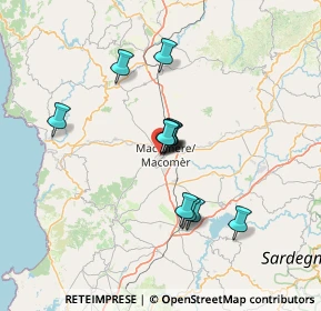 Mappa Via San Lussorio, 08015 Macomer NU, Italia (11.10417)