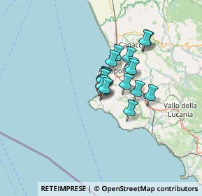 Mappa Via Silvio Maurano, 84048 Castellabate SA, Italia (8.62278)