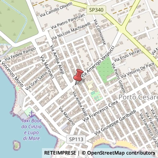 Mappa Via beethoven, 73010 Porto Cesareo, Lecce (Puglia)