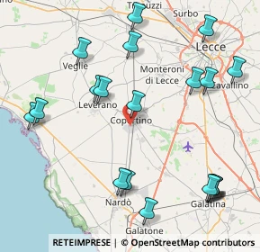 Mappa Via Corsica Est km 3, 73043 Copertino LE, Italia (10.923)