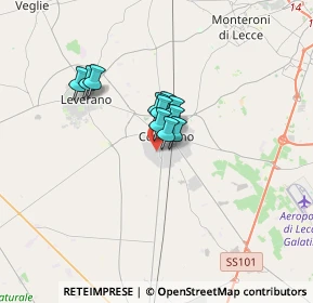 Mappa Via Regina Isabella, 73043 Copertino LE, Italia (2.00727)