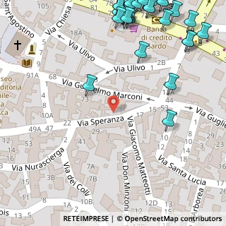 Mappa Via Guglielmo Marconi, 09043 Muravera CA, Italia (0.09655)