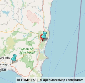 Mappa Via Guglielmo Marconi, 09043 Muravera CA, Italia (15.1)