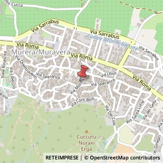 Mappa Via Montis, 18, 09043 Muravera, Cagliari (Sardegna)