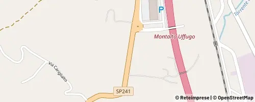 Mappa Montalto Uffugo