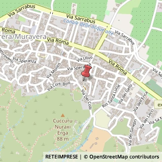 Mappa Via Don Minzoni, 2, 09043 Muravera, Cagliari (Sardegna)