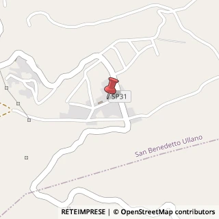 Mappa 87040 Piano dei Rossi-nord CS, Italia, 87040 San Benedetto Ullano, Cosenza (Calabria)