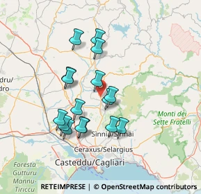 Mappa SS 387 del Gerrei, 09041 Dolianova CA (13.49063)