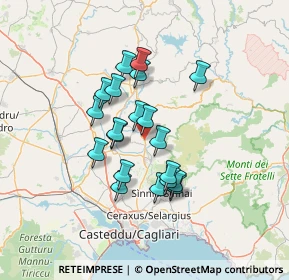 Mappa SS 387 del Gerrei, 09041 Dolianova CA (11.886)