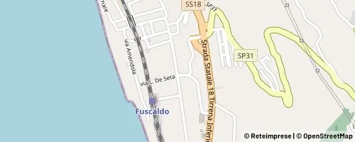 Mappa Fuscaldo