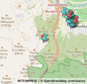 Mappa CHH6+45, 09043 Muravera CA, Italia (1.52759)