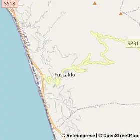 Mappa Fuscaldo