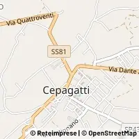 Kaart Cepagatti