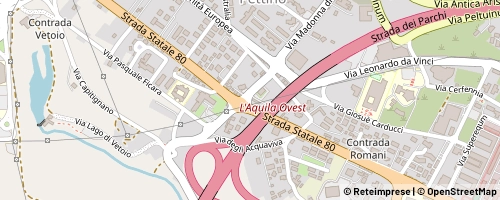 Mappa L'Aquila