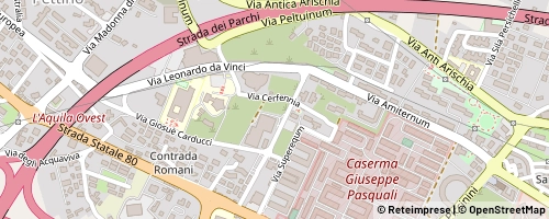 Mappa L'Aquila