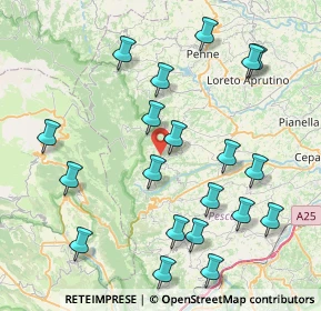 Mappa Contrada San, 65010 Civitella Casanova PE, Italia (9.556)