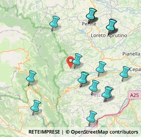 Mappa Contrada San, 65010 Civitella Casanova PE, Italia (9.9955)