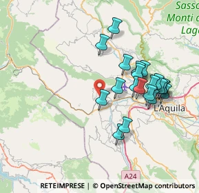 Mappa Via Casale, 67019 Scoppito AQ, Italia (7.2605)