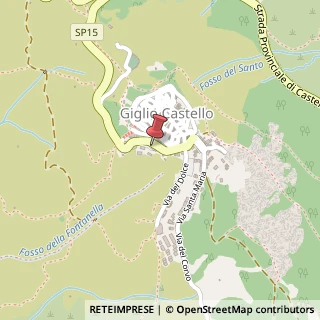 Mappa Via Provinciale Castello, 83, 58012 Isola del Giglio, Grosseto (Toscana)
