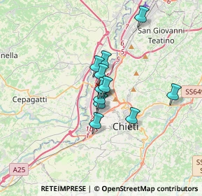 Mappa Viale B. Croce, 66013 Chieti CH, Italia (2.35091)