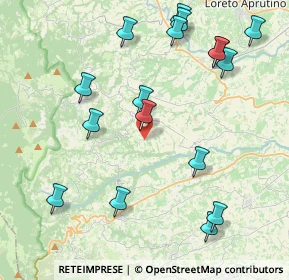 Mappa Contrada Pastini, 65010 Civitella Casanova PE, Italia (4.99765)