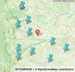 Mappa Contrada Pastini, 65010 Civitella Casanova PE, Italia (5.27273)