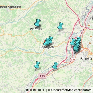 Mappa Via Roma, 65012 Cepagatti PE, Italia (4.453)