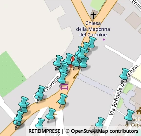 Mappa Via Rampa, 65012 Cepagatti PE, Italia (0.04828)