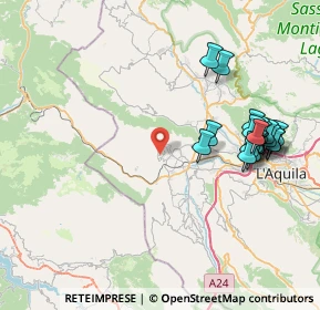 Mappa Piazza Francesco Baracca, 67019 Scoppito AQ, Italia (9.057)