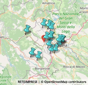 Mappa Piazza Francesco Baracca, 67019 Scoppito AQ, Italia (10.4295)