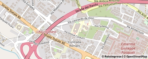 Mappa L'Aquila